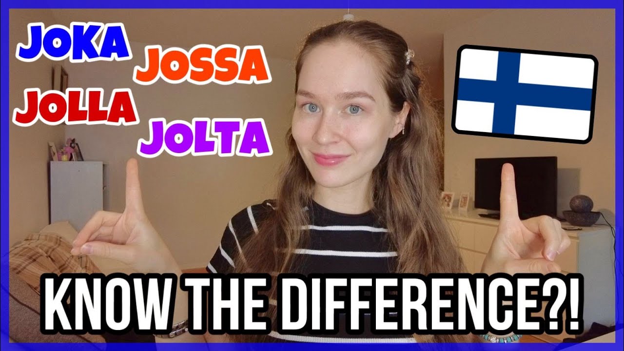 Finnish Words Joka, Jolla, Jolta & Jossa (Relative Pronouns Explained!)