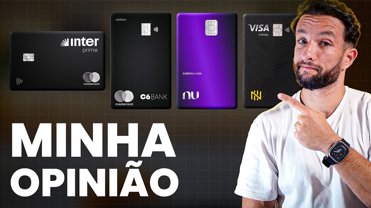 QUEM GANHA: NUBANK ULTRAVIOLETA, C6 CARBON, INTER PRIME OU NOMAD EXPLORER?