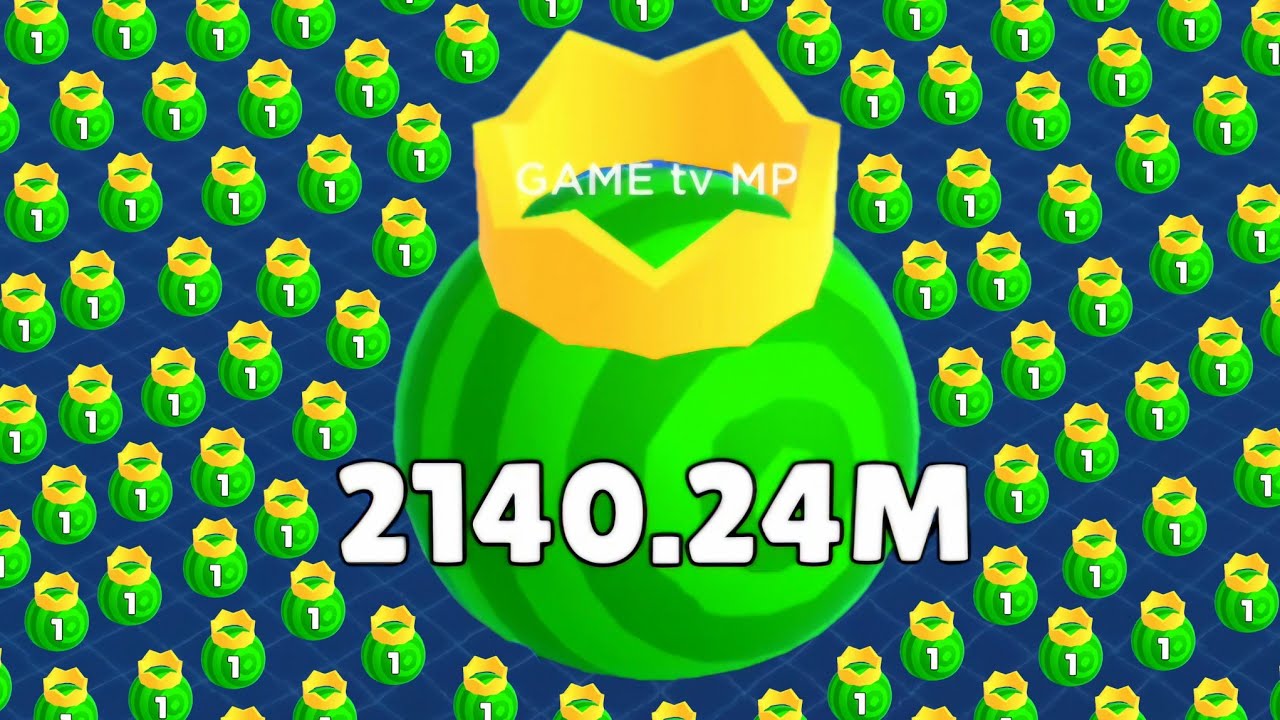 NEW RECORD in Balls io - 2140.24M!🔥🟢