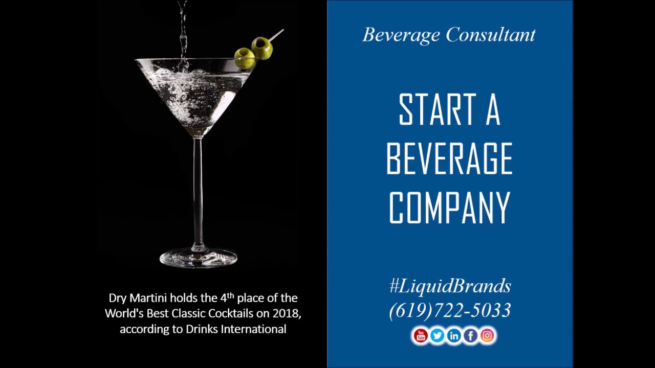 Dry Martini 4th Best Classic Cocktail of 2018 - Start a Beverage Company