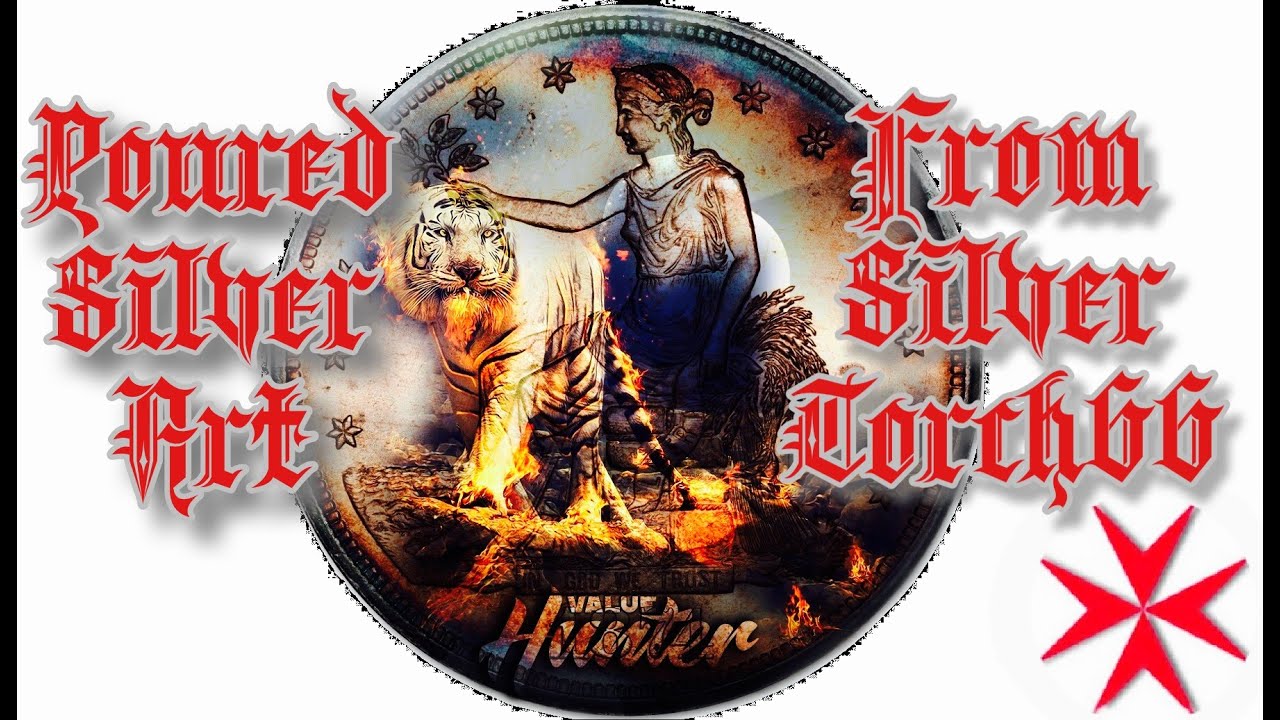 Poured Silver Button By SilverTorch66