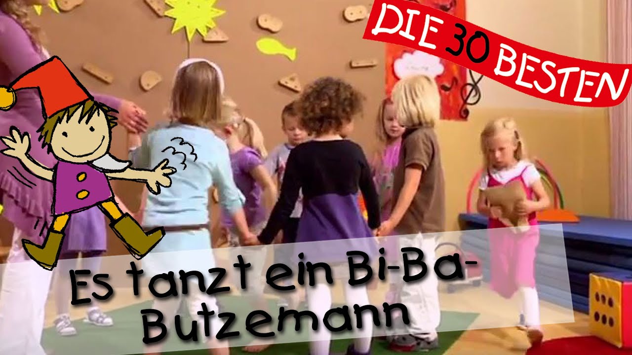 👩🏼 Es tanzt ein Bi Ba Butzemann - Singen, Tanzen und Bewegen || Kinderlieder