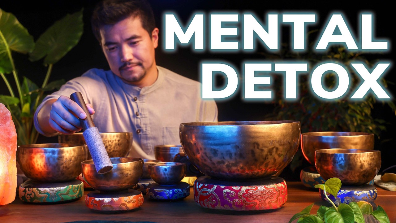 This Sound *REWIRES* Something Inside You | Tibetan Singing Bowl Sound Bath for Stress Relief, HEAL