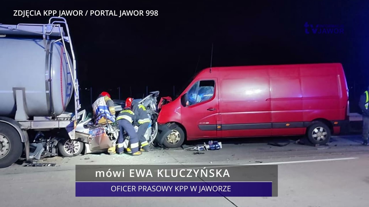 WYPADEK NA A4