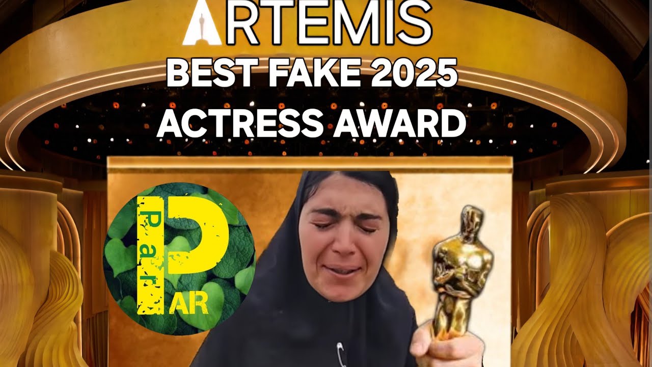 Наргес из группы PAR получает награду ARTEMIS как лучшая актриса, изображающая кочевницу.