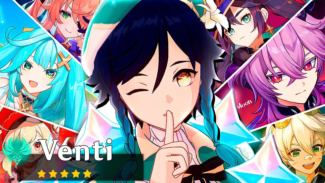 O Genshin me deu o Venti... então buildei ele do 0 E ME SURPREENDI MUITO 😳