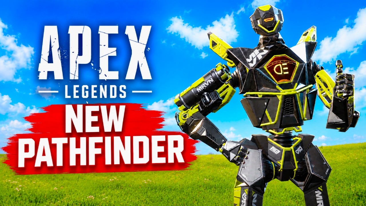 Новый Pathfinder просто невероятен &mdash; 20 убийств за игру (геймплей Apex Legends)