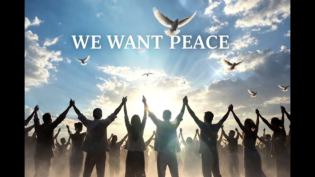 WE WANT PEACE🔊🌟 #nowar