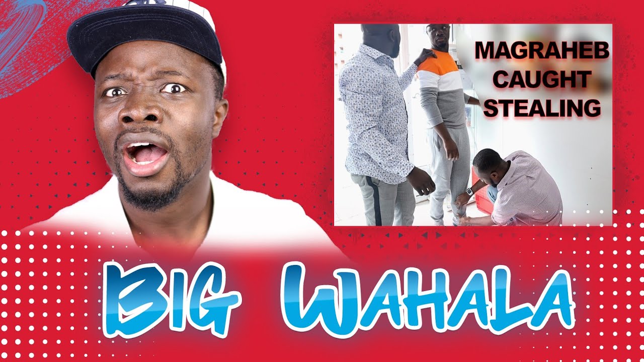 Magraheb In TR0UBLE for Stealing at Nakay Afroshop in Hamburg, BUT...