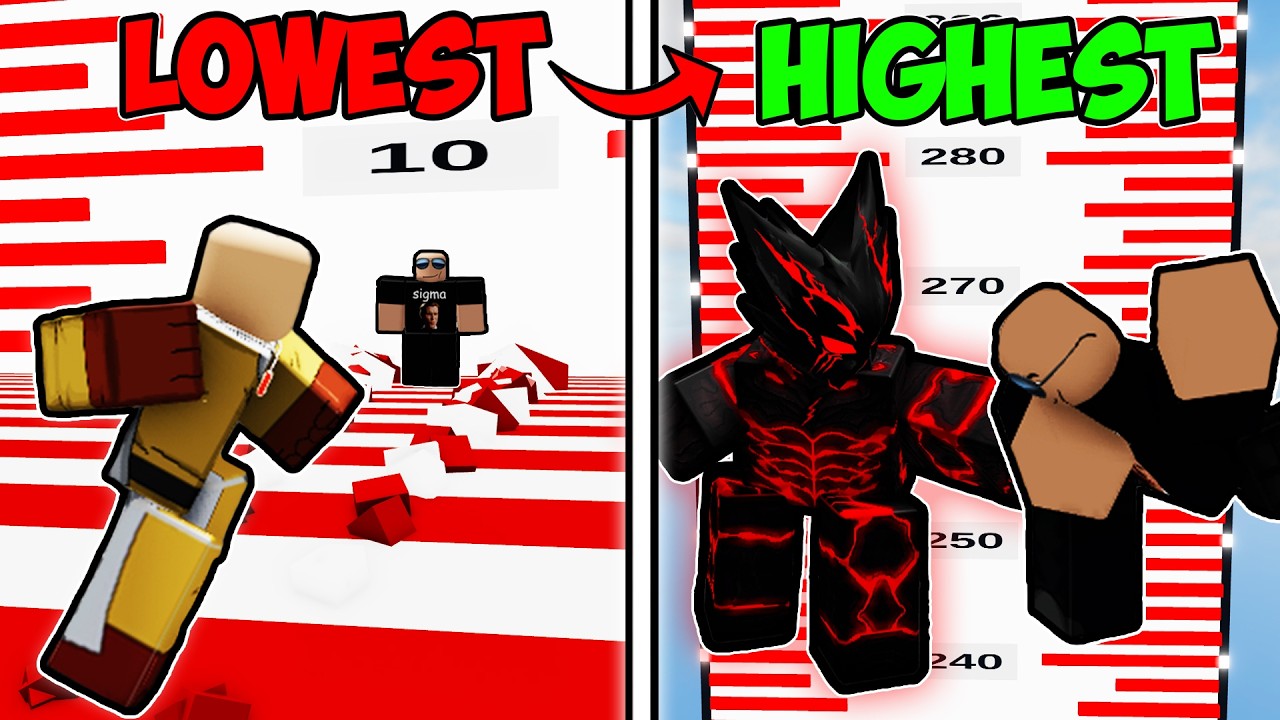 What MOVESET Have The HIGHEST MOVE in The Strongest Battlegrounds