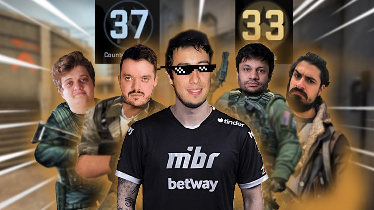 Dark Lindinho na MAIOR Partida de CS da HISTORIA (com Gaules, Fer, Boltz e ZaphhTV)