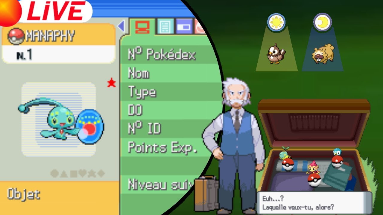 LIVE Manaphy Shiny en 7289 REs