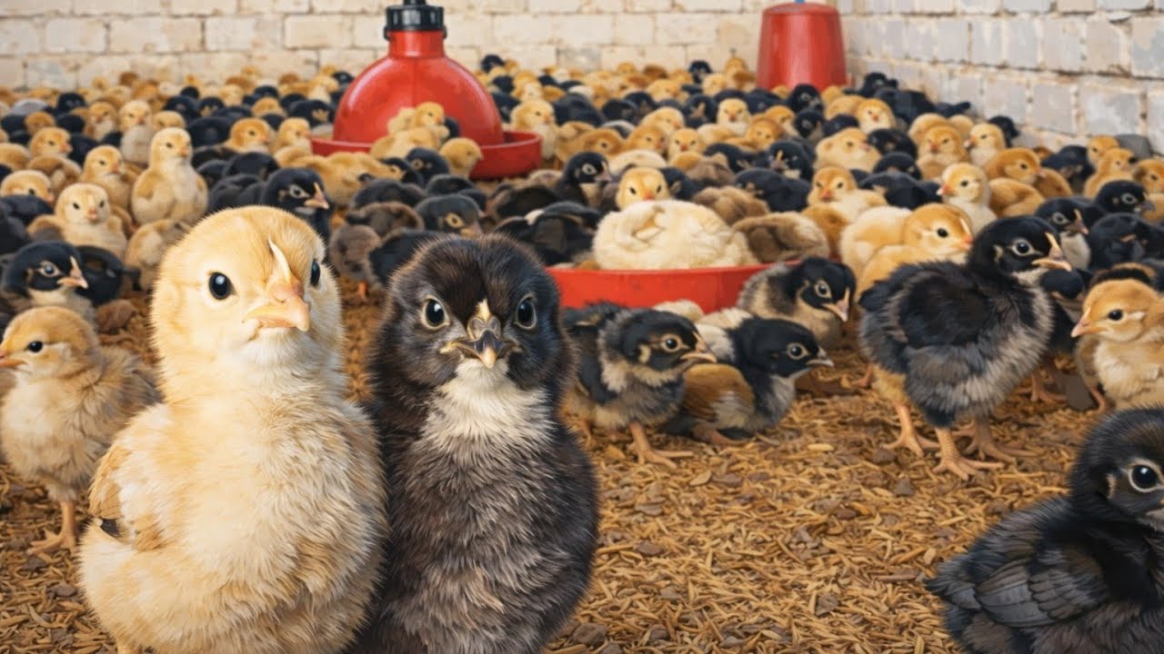 So Many Cute Chicks! 🐥 Natural Sounds & Farm Vlog
