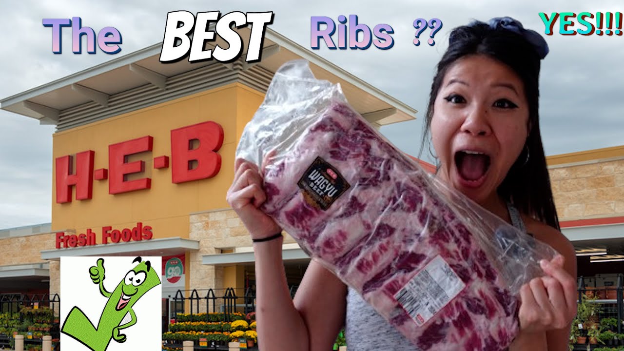 BEST Sous Vide WAGYU beef ribs from HEB
