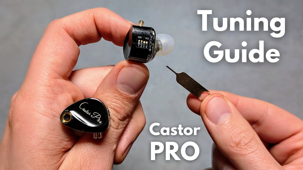 Как настроить наушники KZ Castor PRO - IEM, улучшить качество звука, басы, средние и высокие частоты