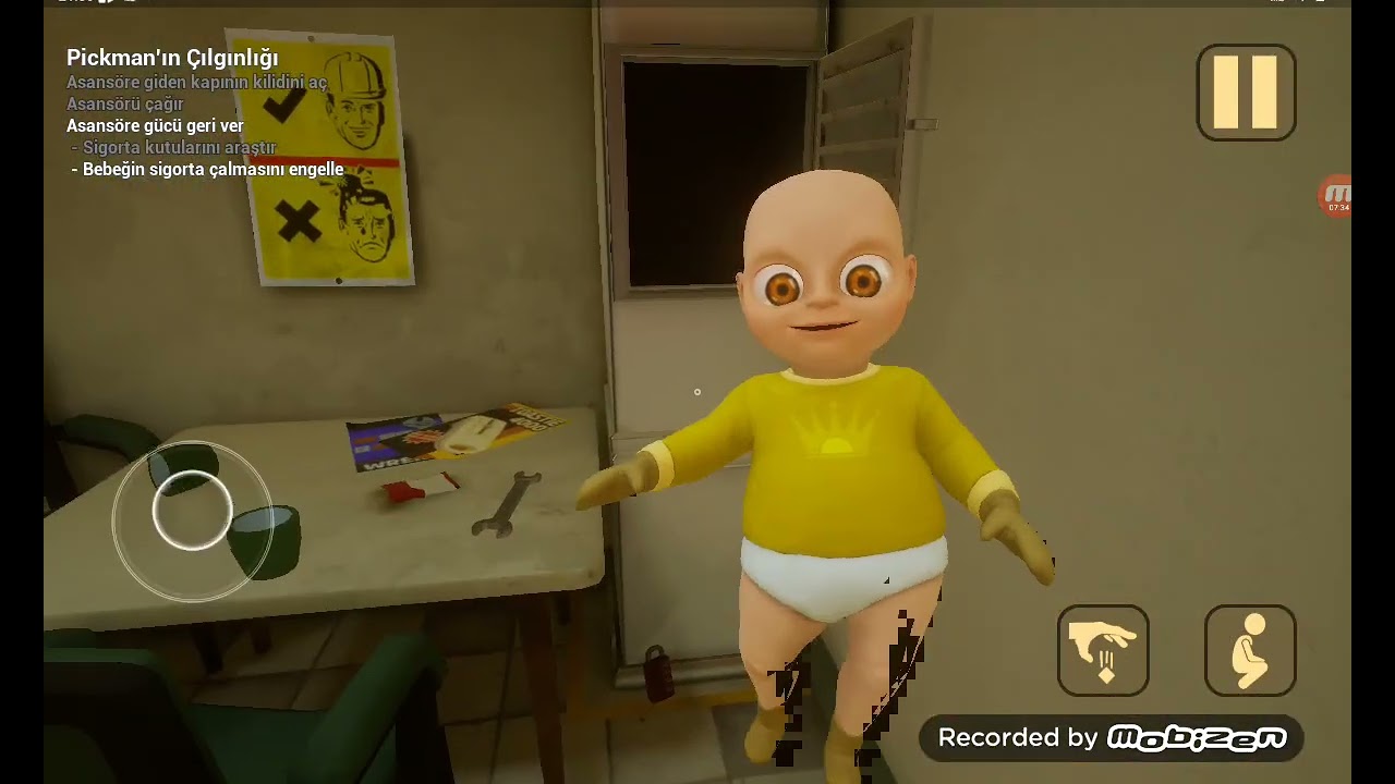 Altıma s*çtım nollluyyyooo!The baby in yellow