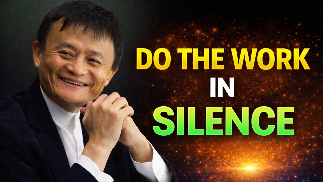 Do the Work in Silence | Jack Ma | Smart Money Mindset