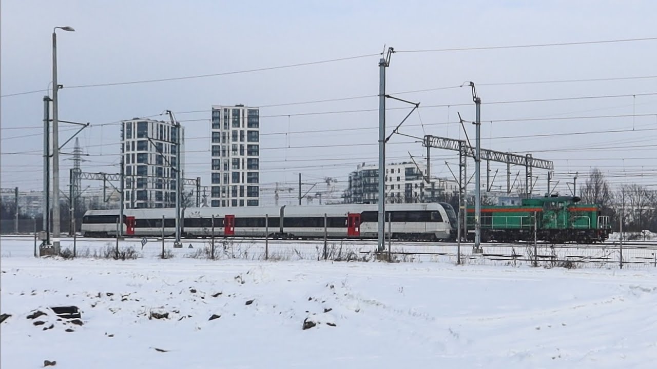 SM42 transport uszkodzonego szynobusu SA138 zapach diesla na stacji kolejowej Gdańsk Wrzeszcz LK202