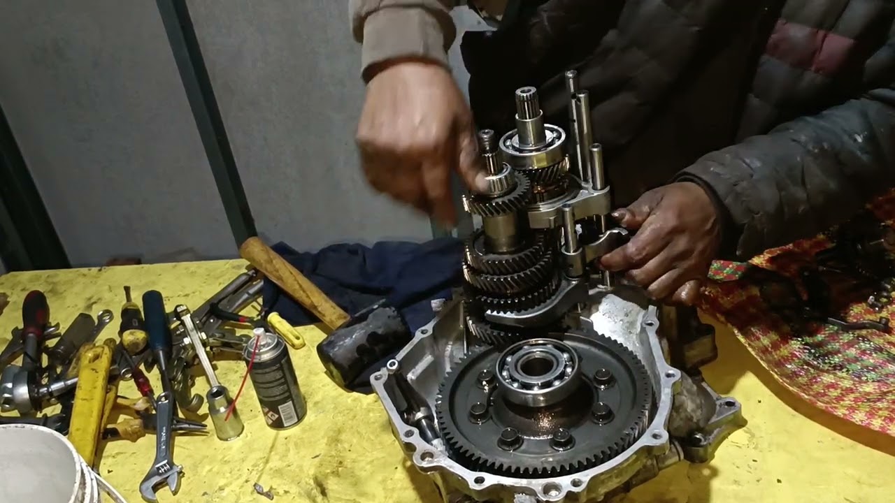 armado de caja Daewoo tico