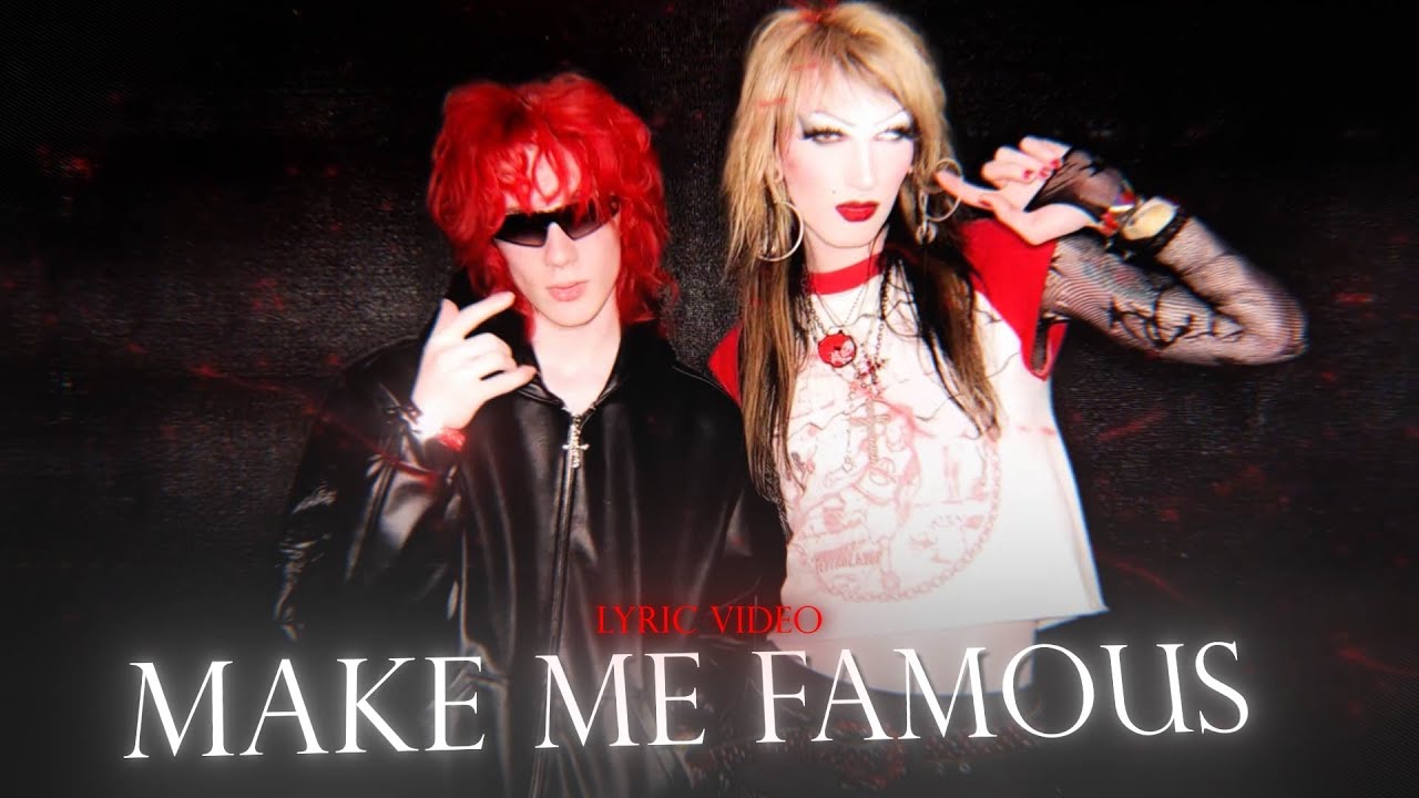 6arelyhuman, asteria - Make Me Famous  (Official Lyric Video)