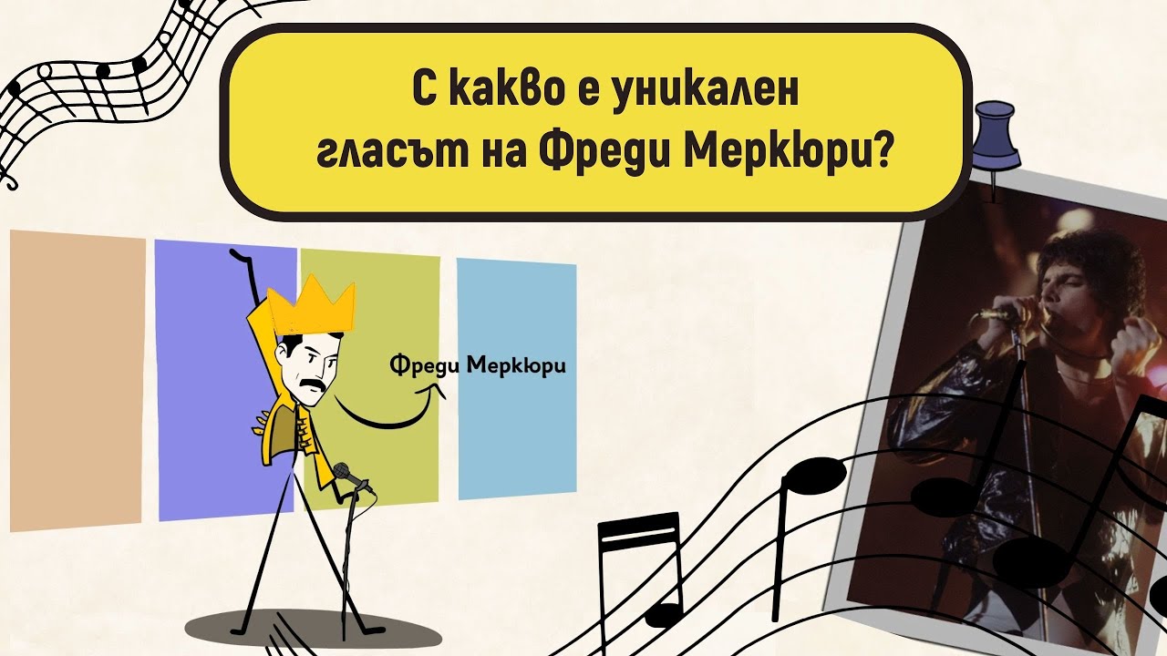 С какво е уникален гласът на Фреди Меркюри?