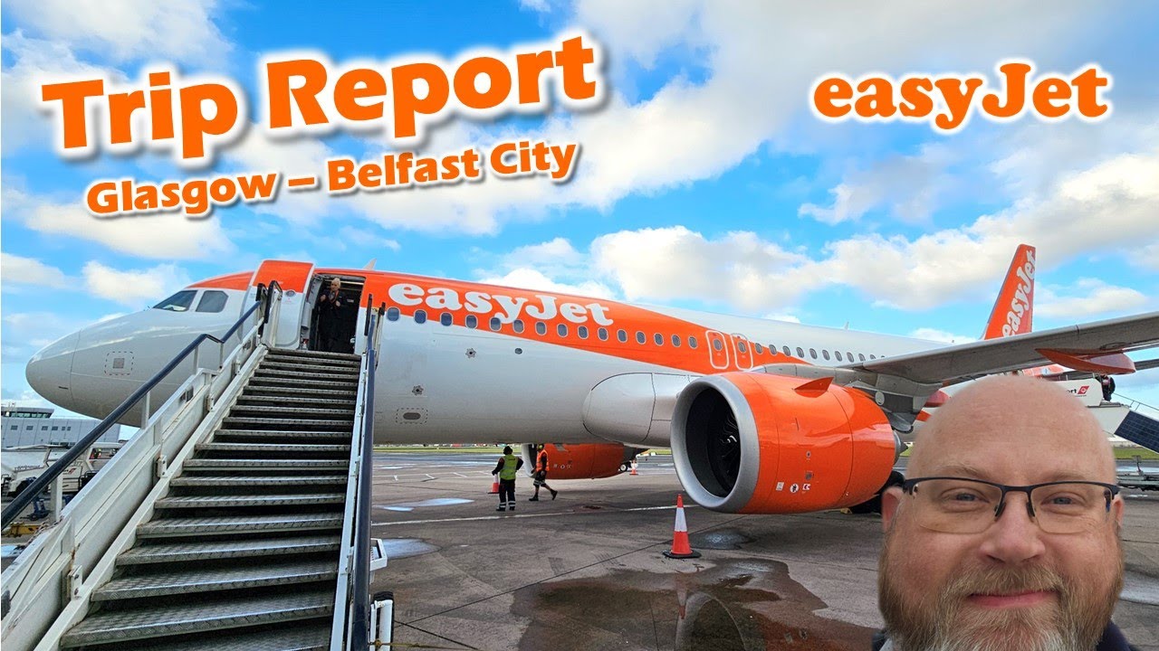Отчет о поездке EasyJet Глазго — Белфаст