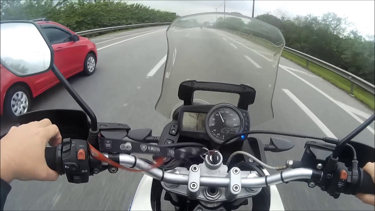 GUIFZ93 - TOP Speed na BMW GS 650 ... Mais um rolê de nave hahaha
