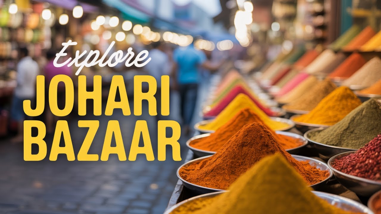 Exploring the Most Colorful Jaipur Market in India!