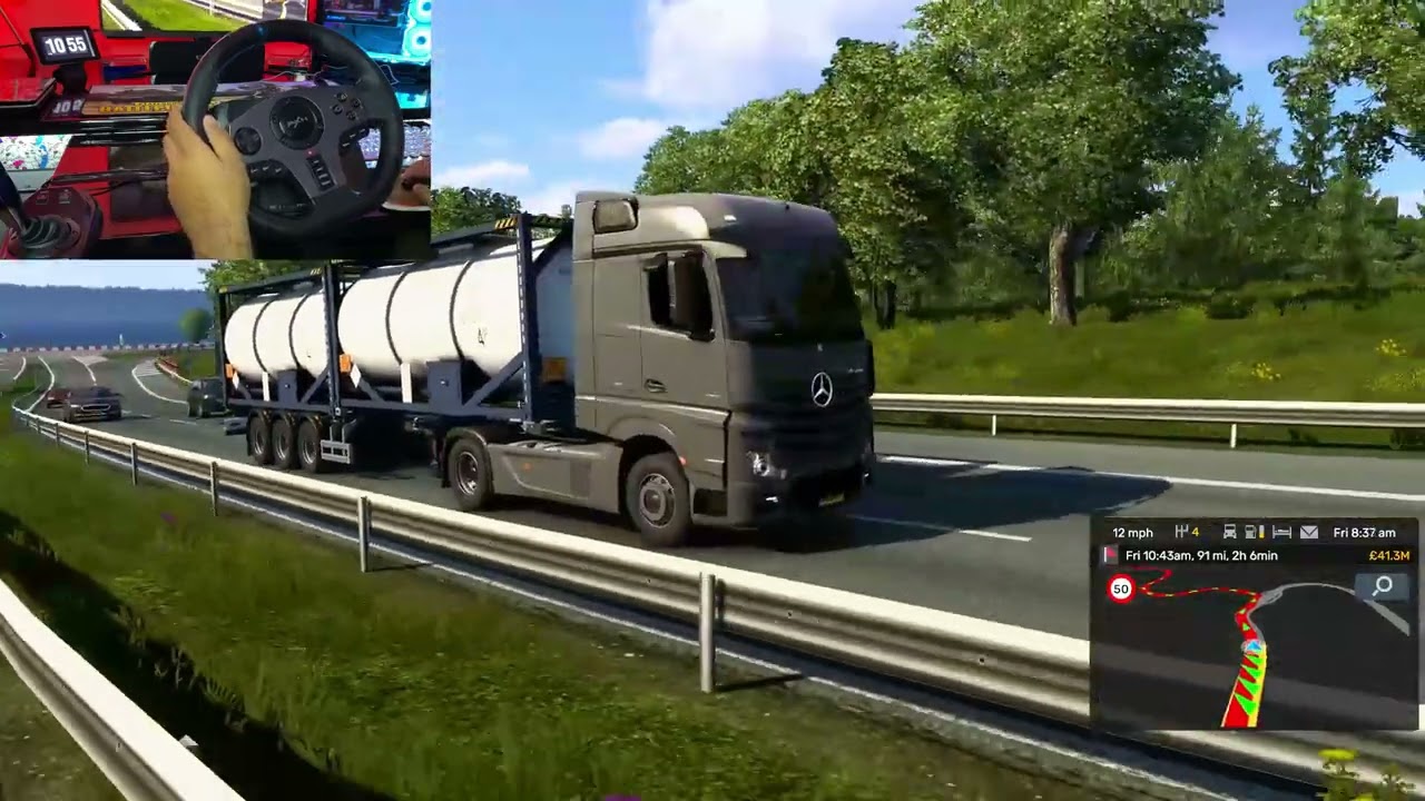 Hauling Dangerous Cargo: Delivering Arsenic in Euro Truck Simulator 2!
