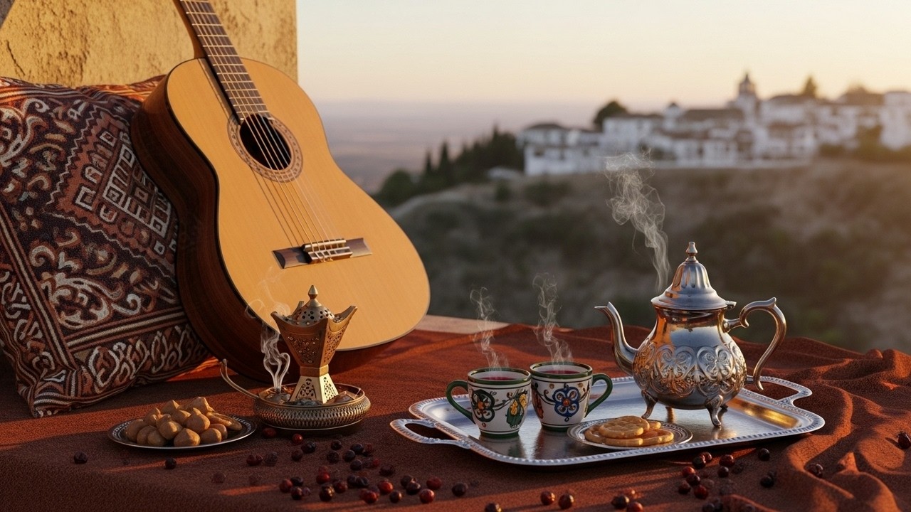 Spanish Guitar - Relaxing Flamenco Rumba Instrumental Supporting Soft Gentle Flow