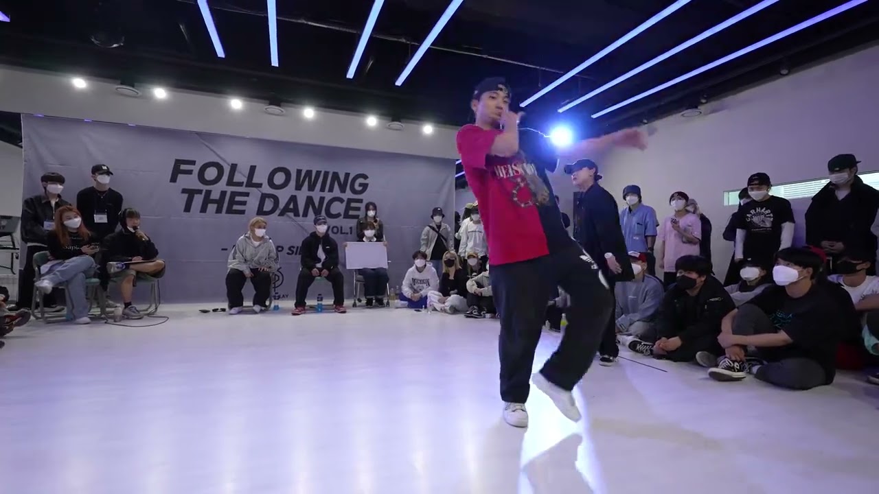 FOLLOWING THE DANCE VOL.1 | HIPHOP SIDE | 16강: 전주완 VS 이찬양