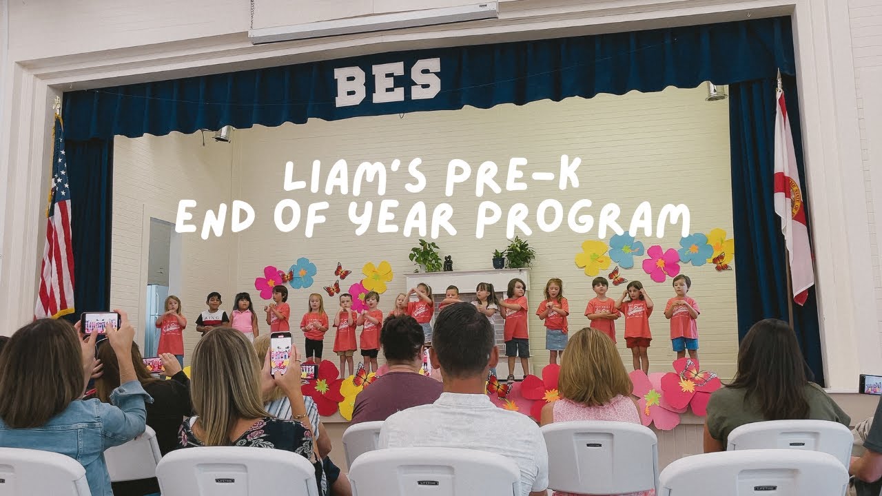 FAMILY VLOG | Liam's Pre-K End of Year Program at Bay School