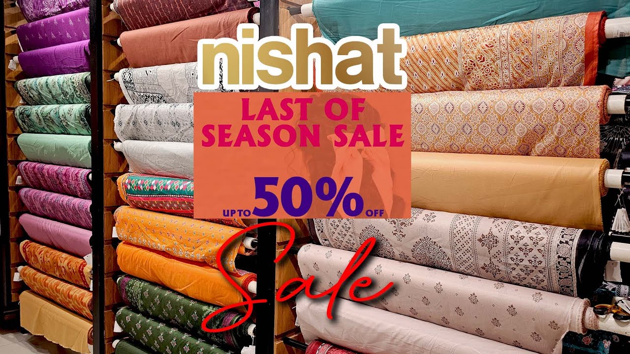 Nishat Summer Season End Sale 2025 | Nishat Clearance Sale | upto 50% off