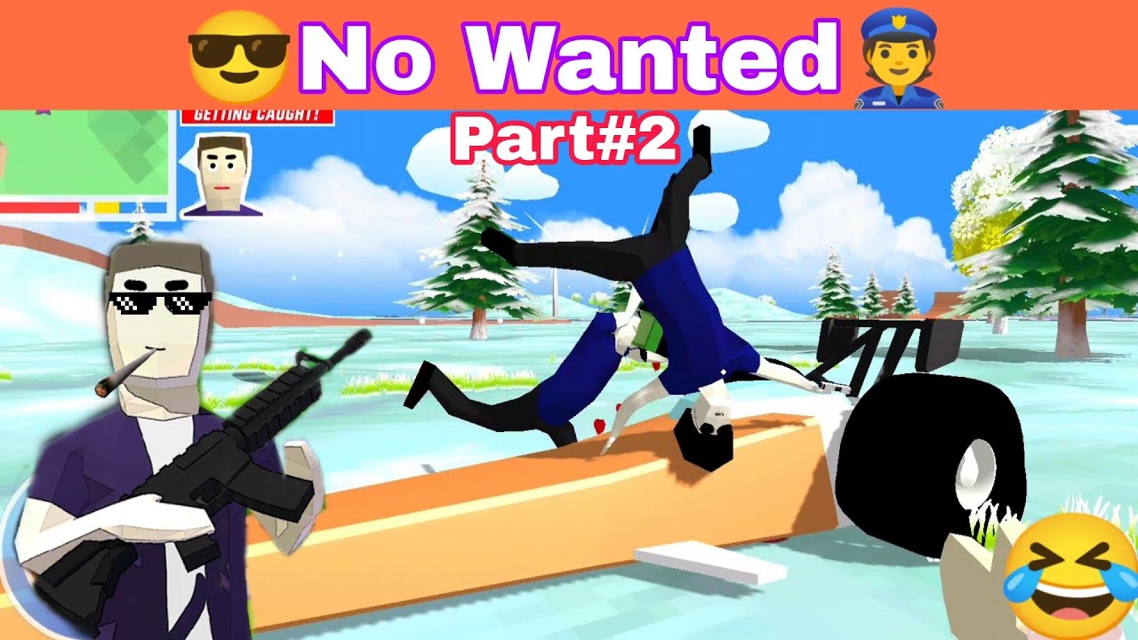 Killing Dudes Without Being Wanted In Dude Theft Wars Part#2.Dude Theft Wars Funny Moments.😜👮😜