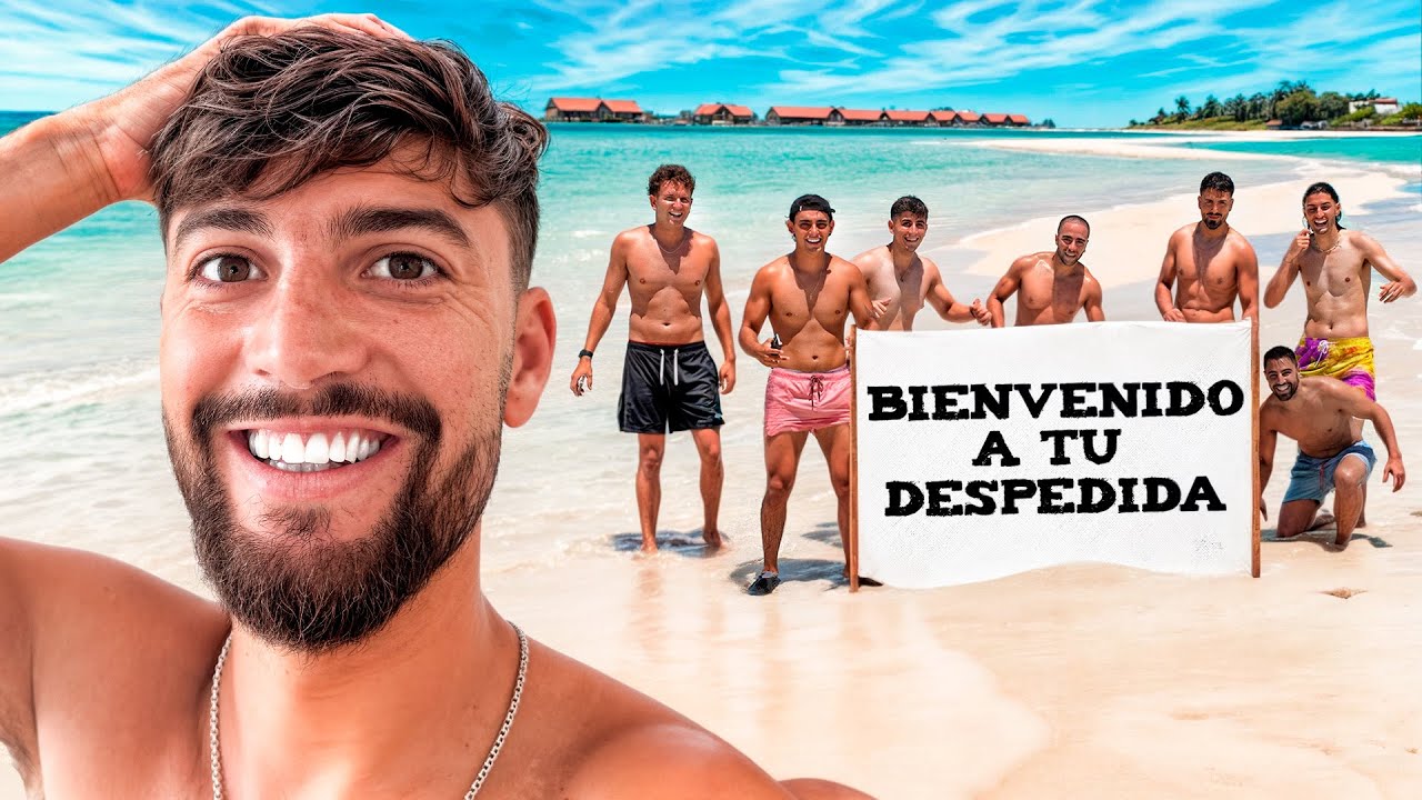 ME ENGAÑARON y terminé en MALDIVAS por mi DESPEDIDA de SOLTERO 🏝️ 