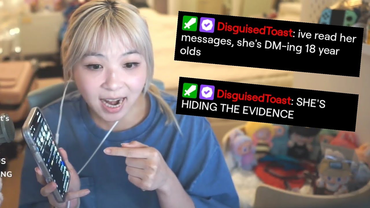 Toast Exposing Yvonnie on Stream