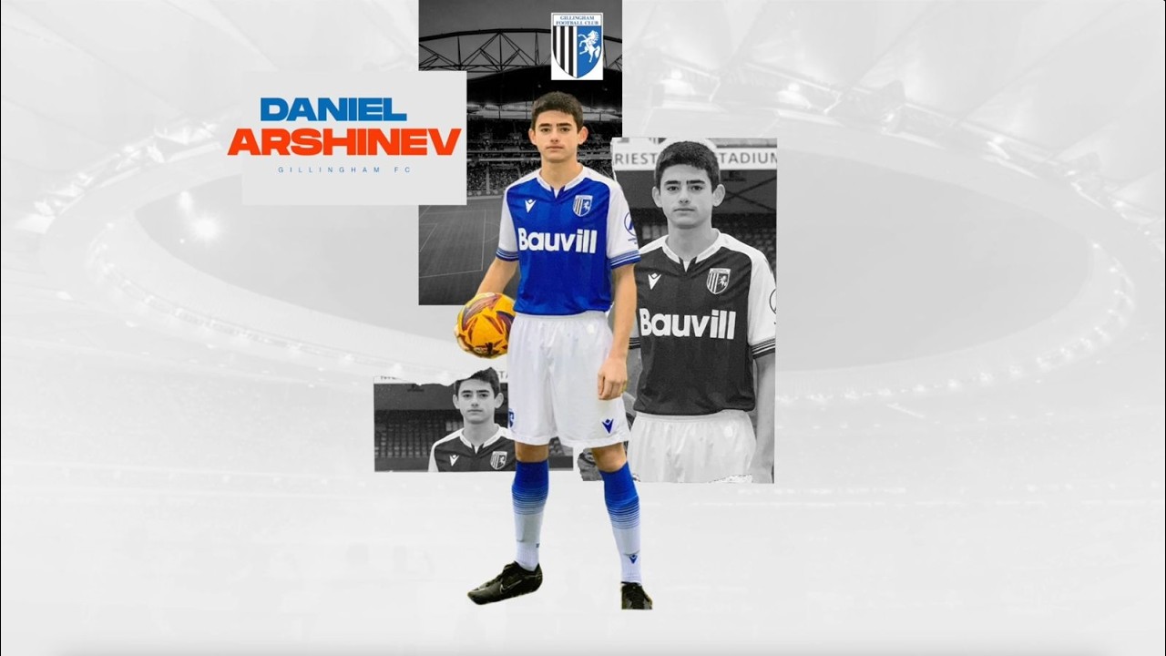 Daniel Arshinev &bull; Gillingham FC &bull; Left/Right Winger | Highlight video