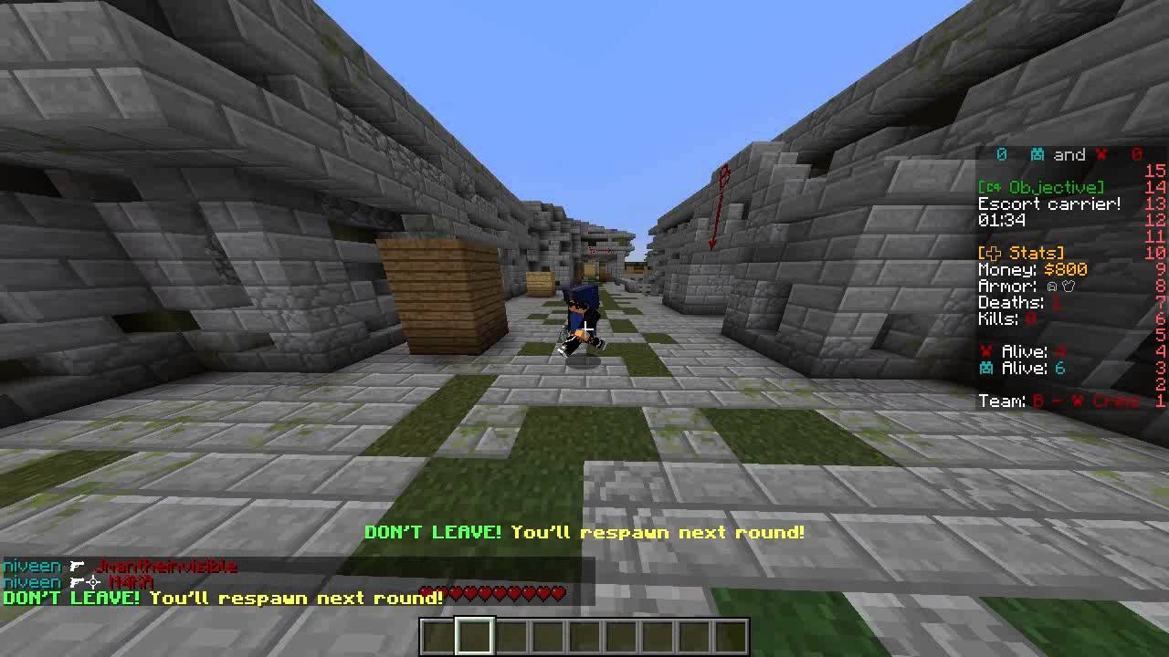 Minecraft: COPS AND CRIMS! (CSGO Minigame)