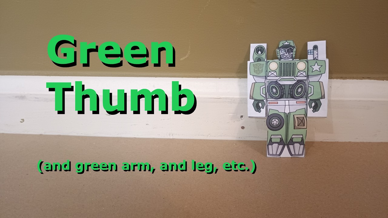 Autobot Hound [Papercraft]