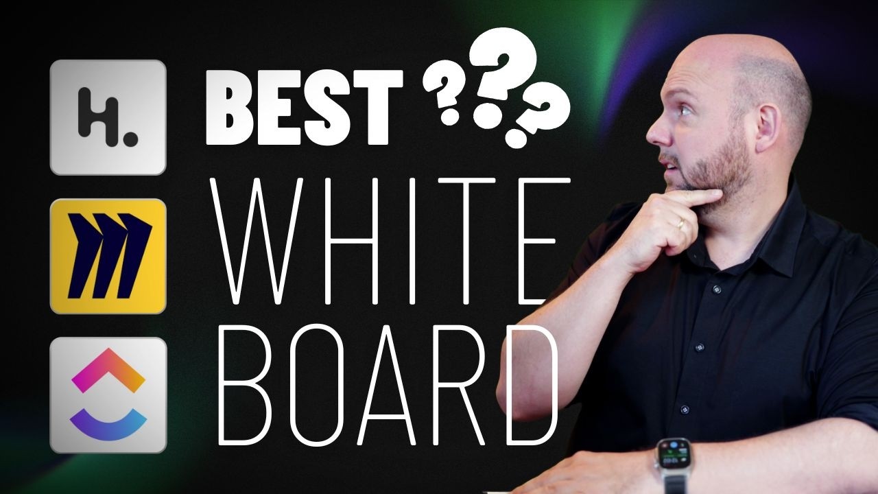 Which whiteboard should you use? Heptabase vs Miro vs ClickUp