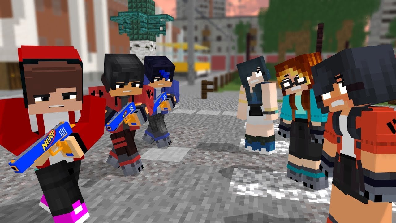 COUPLE DANCE | APHMAU FRIENDS | CAPTURED LOVE MEME | JJ, MAIZEN, EIN, APHAMU - Minecraft Animation