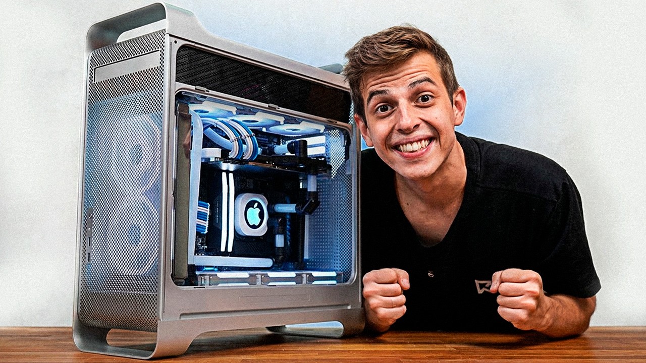 TRANSFORMEI O MAC PODRE NO MAIS MODERNO DA APPLE