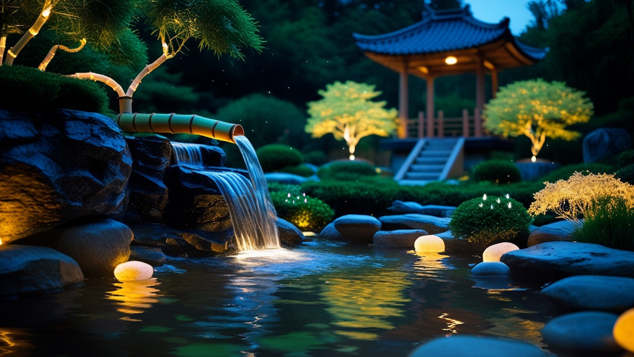 🌿 Whispering Bamboo Stream - Thai Serenity (3H+) | เสียงน้ำไหลจากลำไผ่