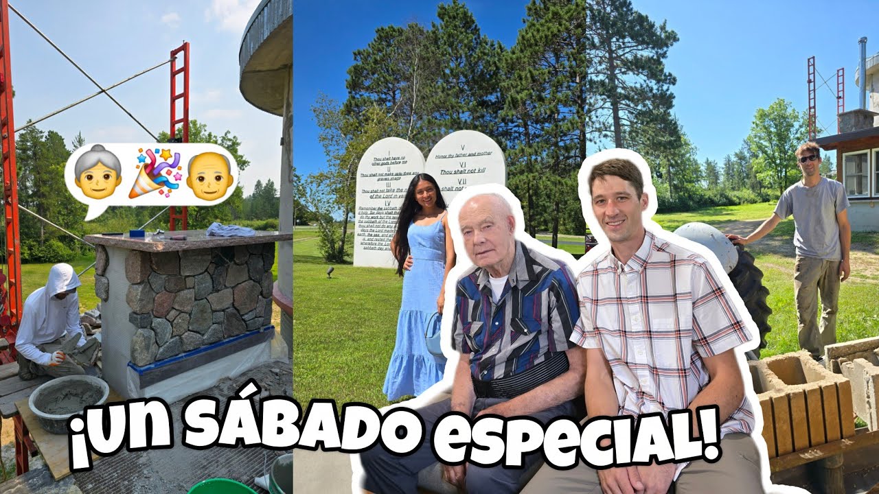 EMPEZAMOS NUEVOS PROYECTOS EN NUESTRA CASA 👷👷‍♀️ | Cumpleaños de la abuelita de Alex👵😍🎉