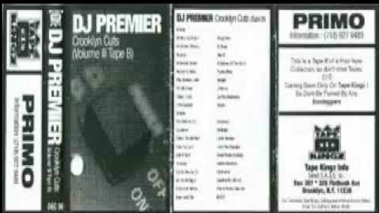 (Fire)🔥Dj Premiere - Crooklyn Cuts Vol 3 Tape B (1996) Brooklyn NYC sides A&B