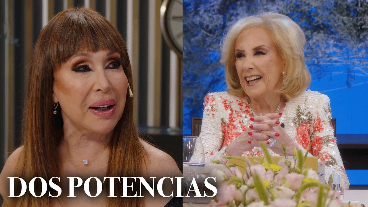 Mirtha elogió a Moria por su programa éxito en eltrece y La One de conmocionó