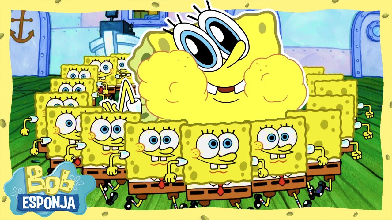 Os 12 superpoderes de Bob Esponja | Bob Esponja em Português