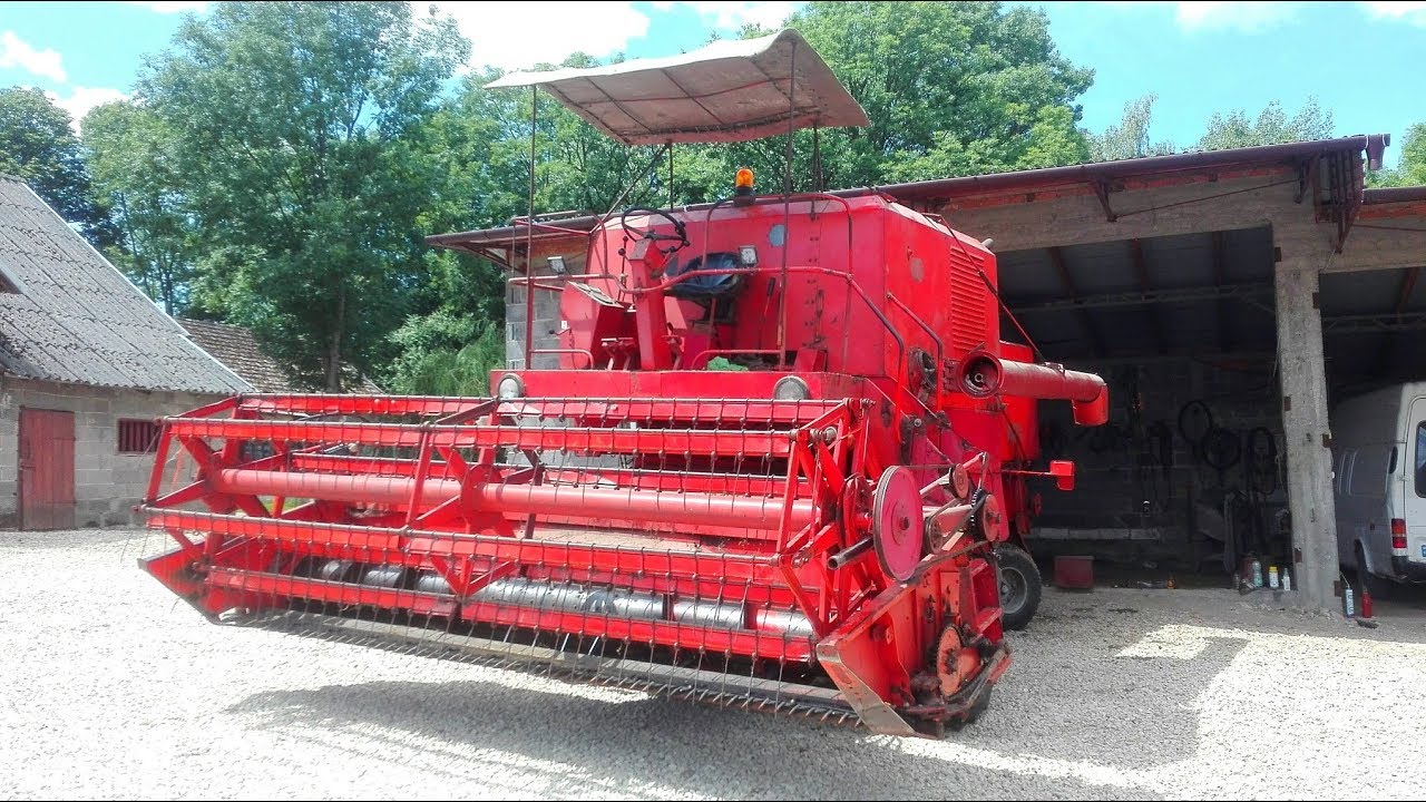 Przygotowanie do żniw 2019 I Bizon Z056 I Podkarpacie