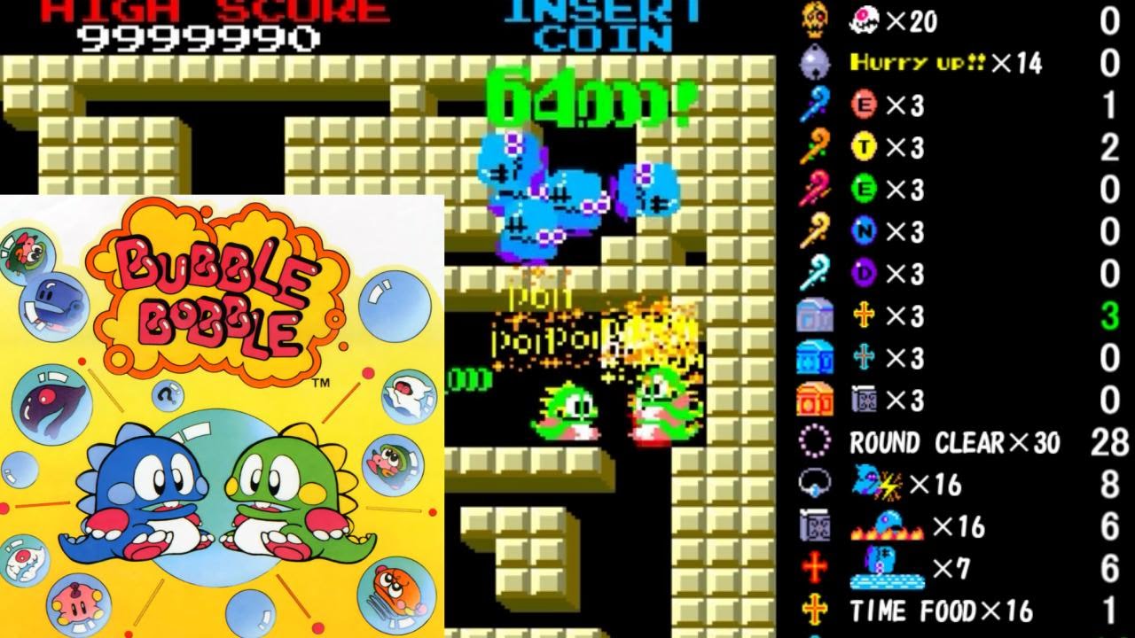 Bubble Bobble 9999990pts (Tool-Assisted)