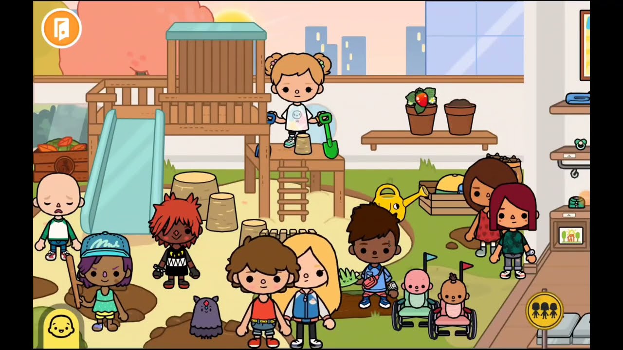 Toca boca. Ева и её семья. || 3 сезон 10 серия ||~♡ Тока бока особняк, площадка и больница ♡~